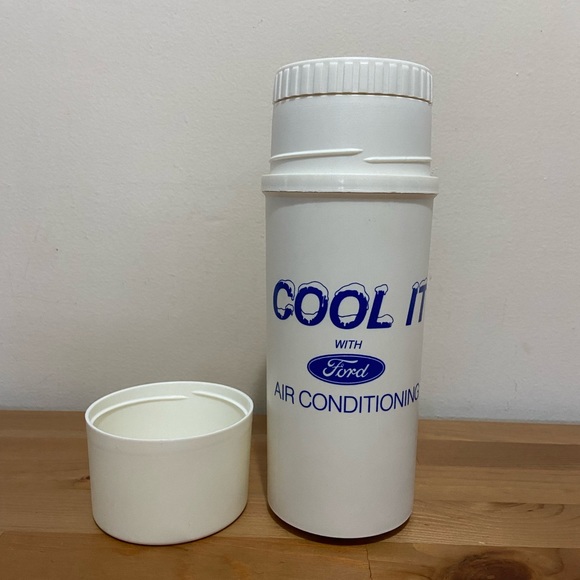 *Cool It* With Ford Air Conditioning Thermos RARE Vintage Collectible USA - Picture 5 of 7